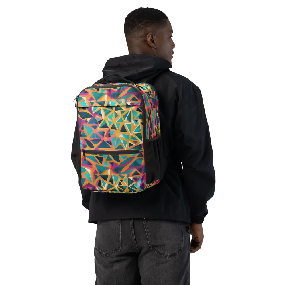 Magma Matrix on Utility Backpack — Back