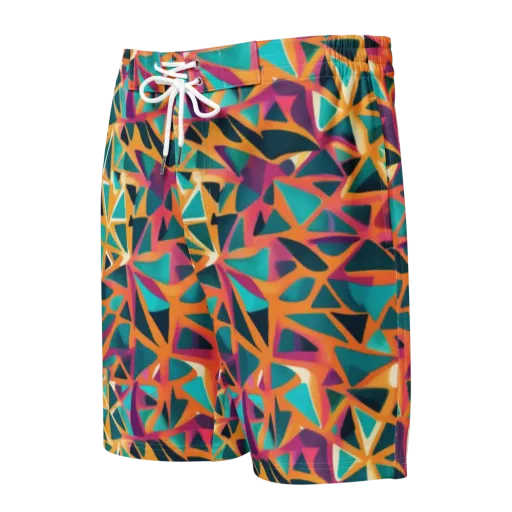 Magma Matrix on a Men's Board Shorts