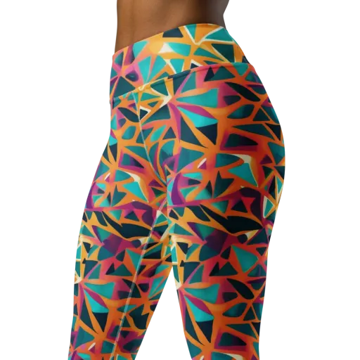Magma Matrix — Yoga Leggings