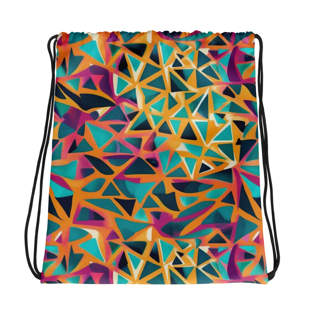 Magma Matrix on Drawstring Bag — Photo