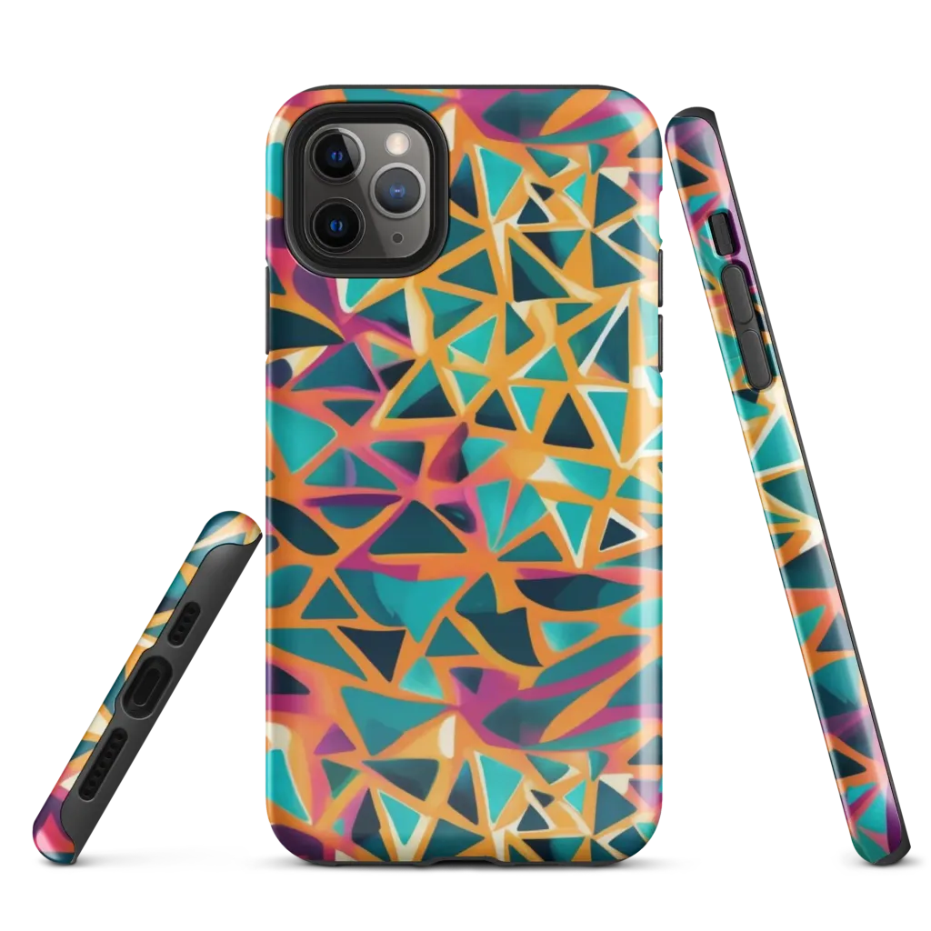 Magma Matrix on Tough Case for iPhone® — Front