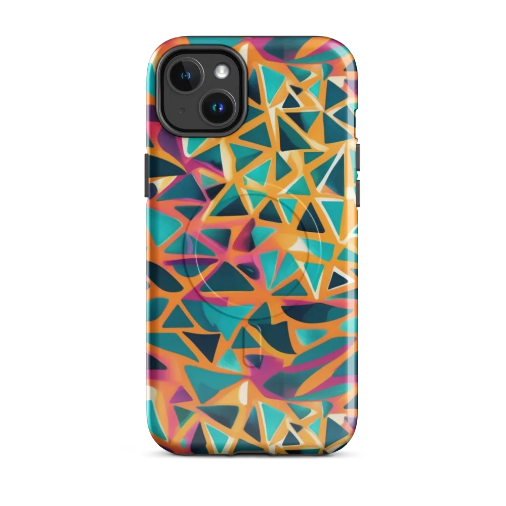 Magma Matrix on MagSafe Tough Case for iPhone® — Front
