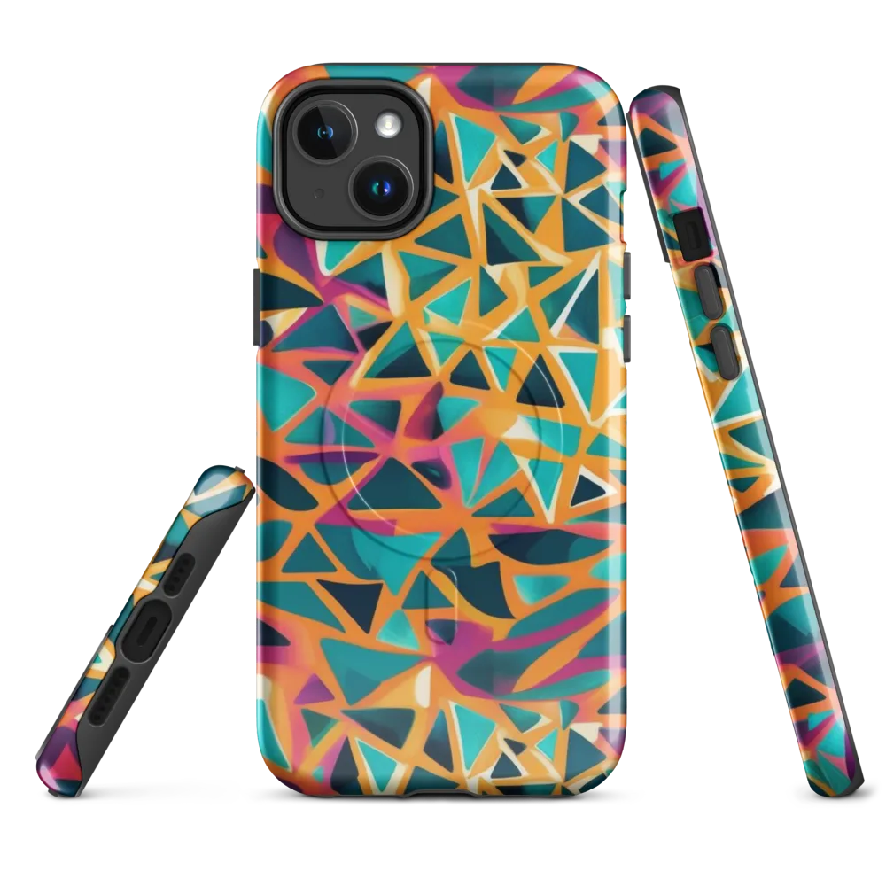 Magma Matrix on MagSafe Tough Case for iPhone® — Front