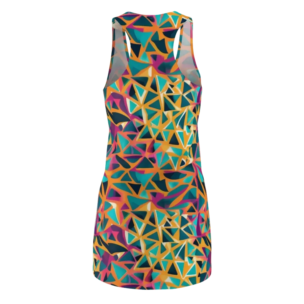 Magma Matrix on Racerback Dress — Back