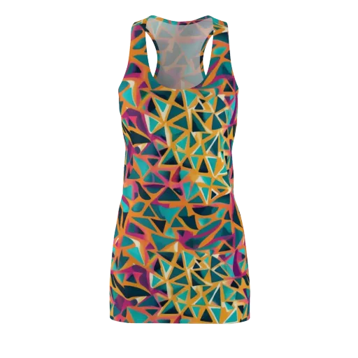 Magma Matrix on a Racerback Dress
