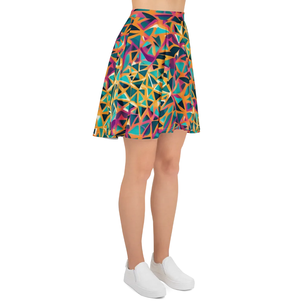 Magma Matrix on Skater Skirt — Right