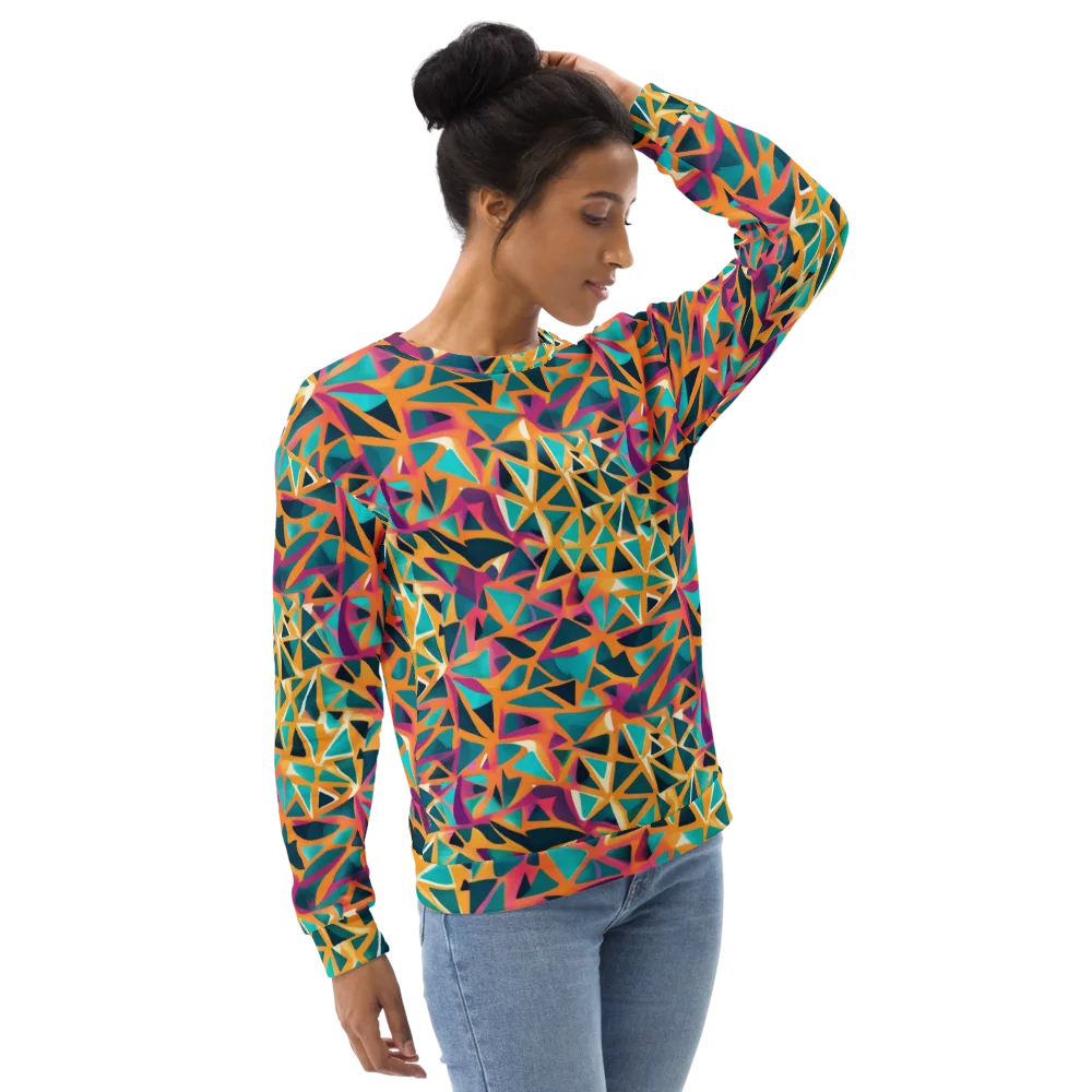 Magma Matrix on Sweatshirt — Right Front