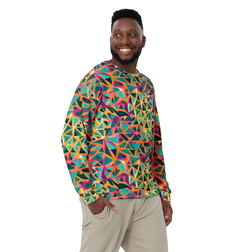 Magma Matrix on Sweatshirt — Front
