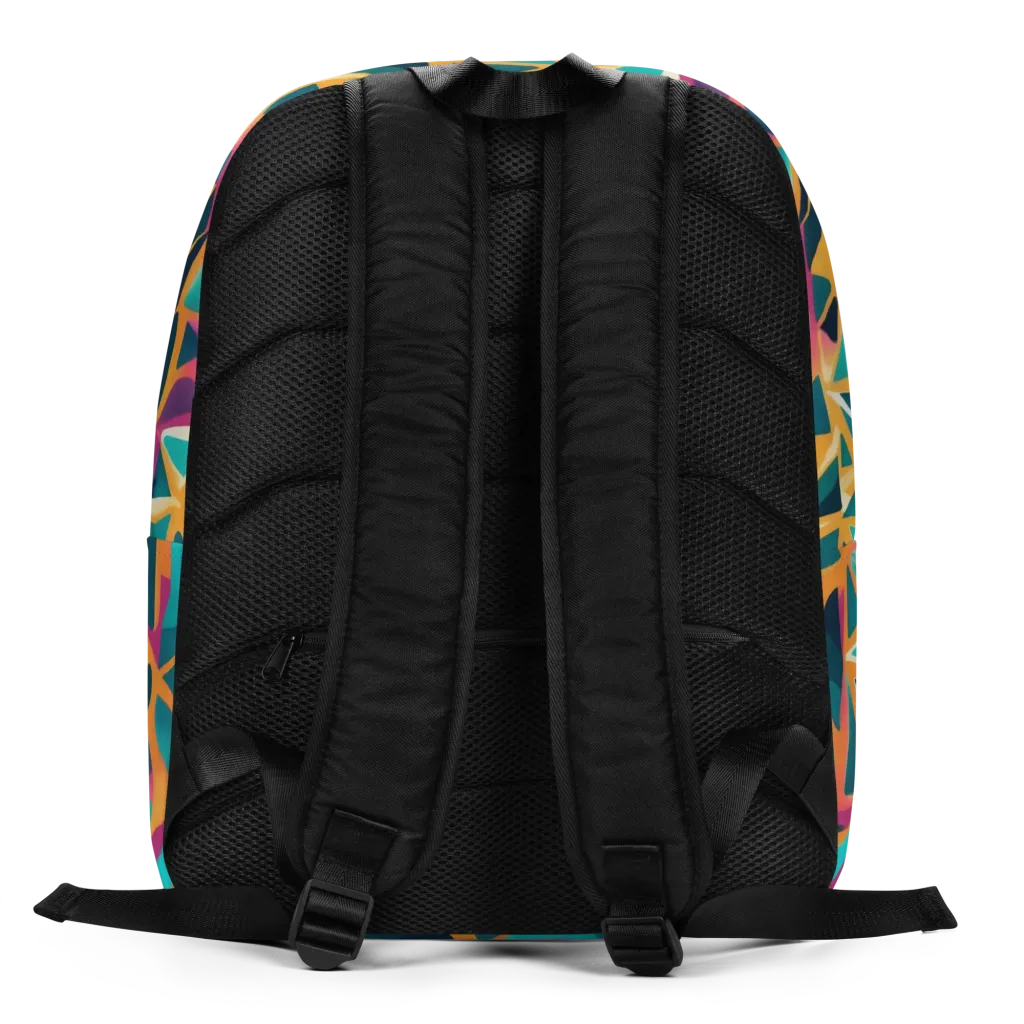 Magma Matrix on Minimalist Backpack — Back