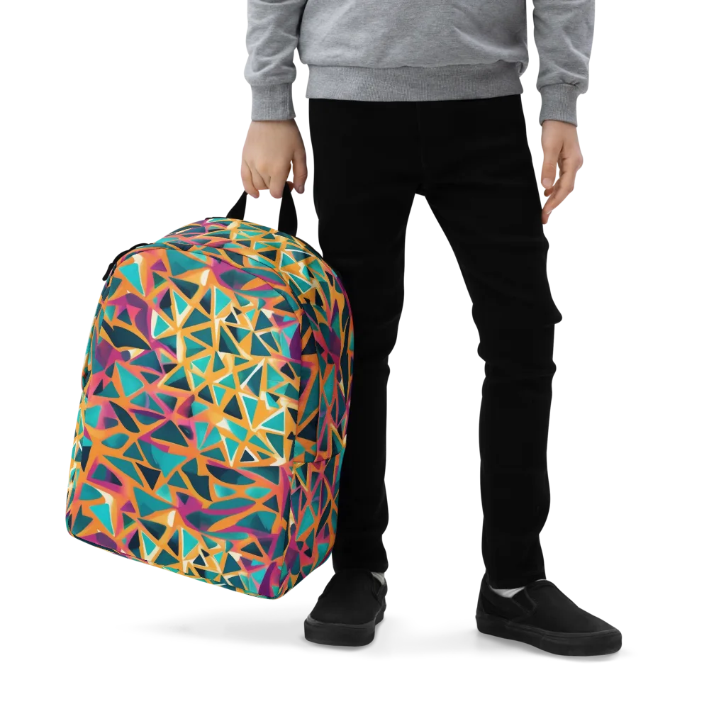 Magma Matrix on Minimalist Backpack — Zoomed-in