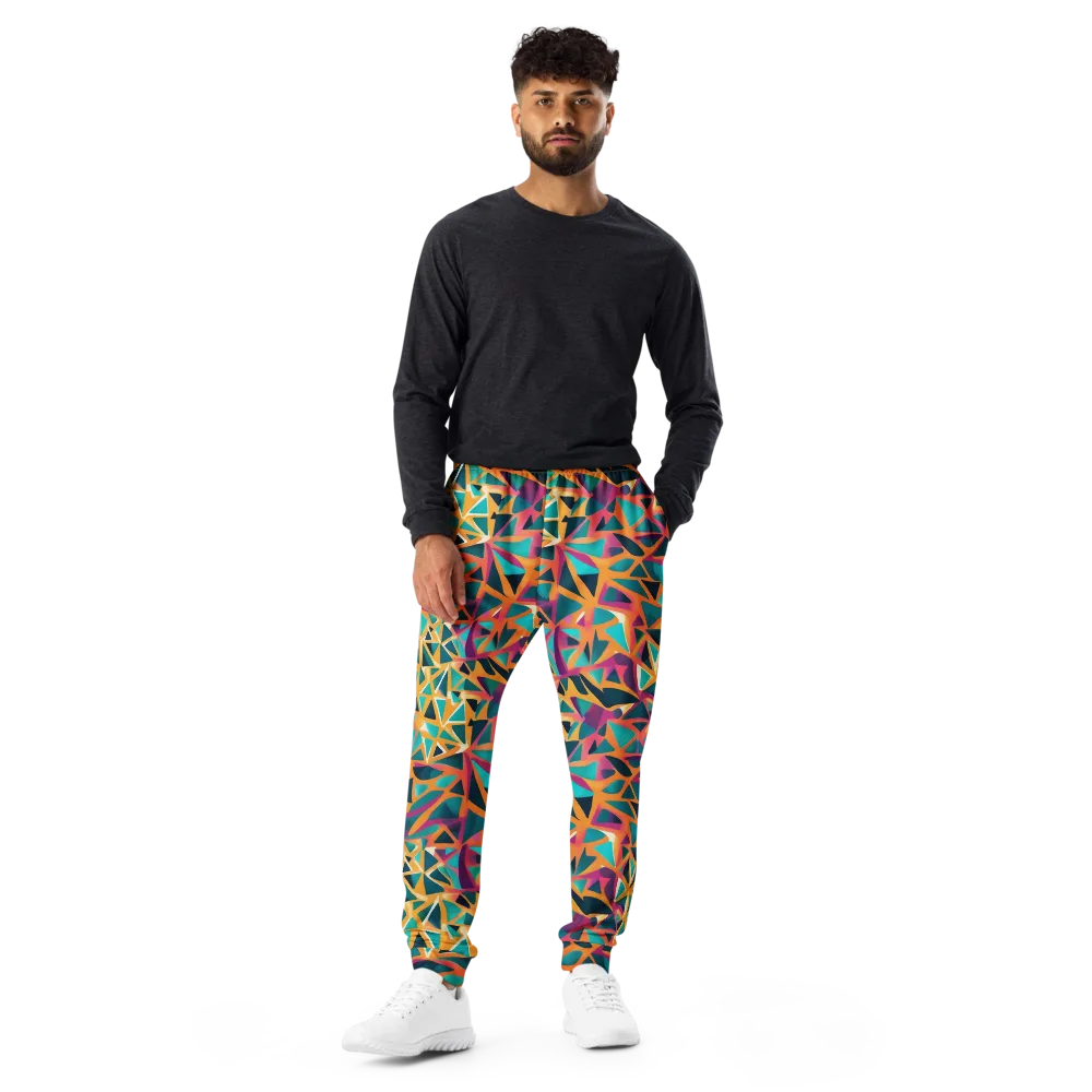 Magma Matrix on Men's Joggers — Front
