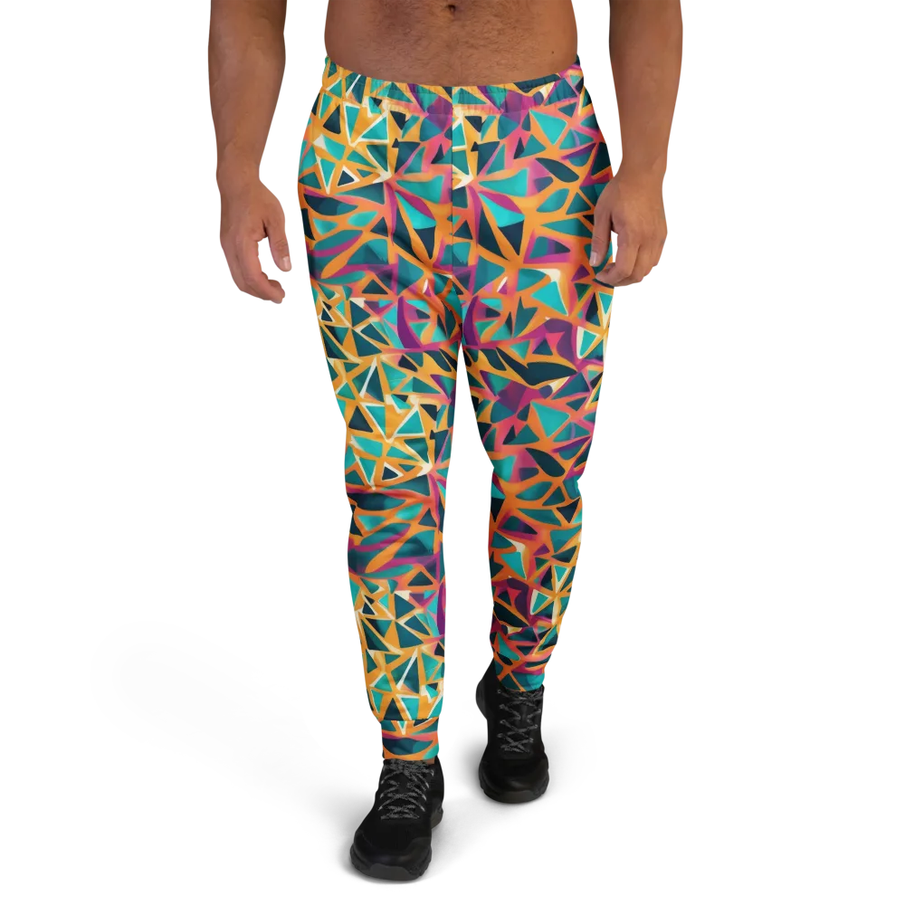 Magma Matrix on Men's Joggers — Front