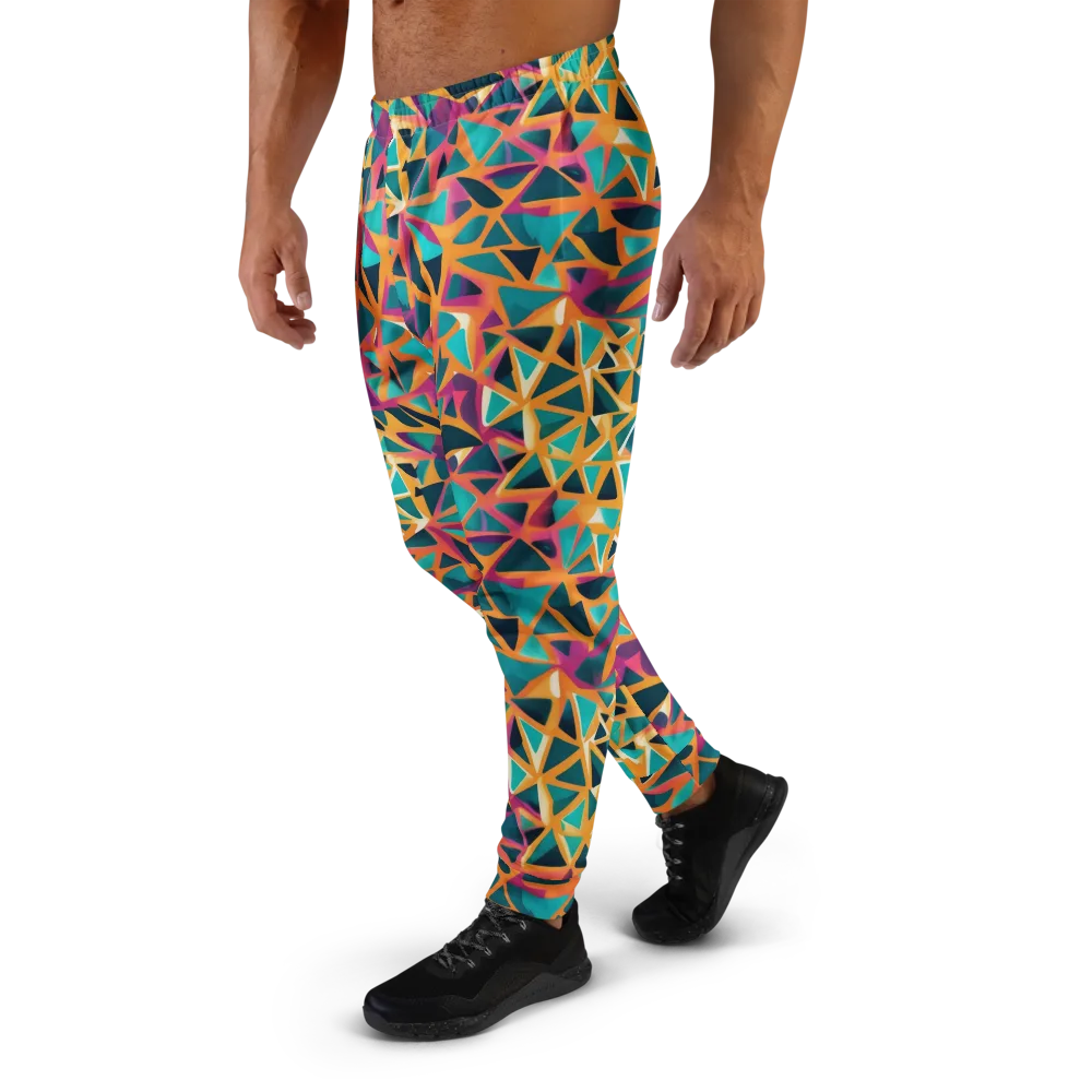 Magma Matrix on Men's Joggers — Left