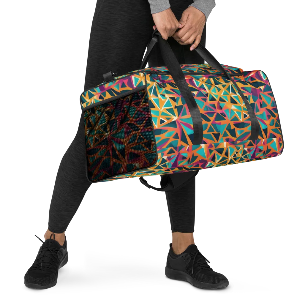Magma Matrix on Duffle Bag — Right Front