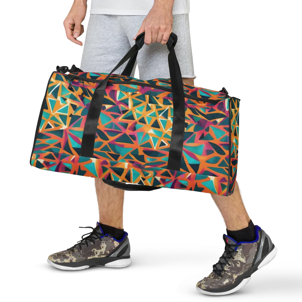 Magma Matrix on Duffle Bag — Front