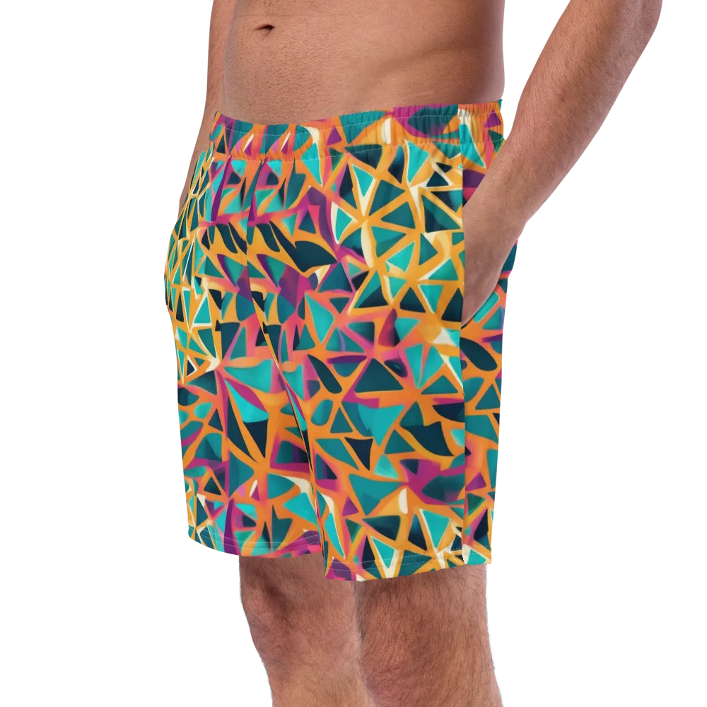Magma Matrix on Swim Trunks — Left Front