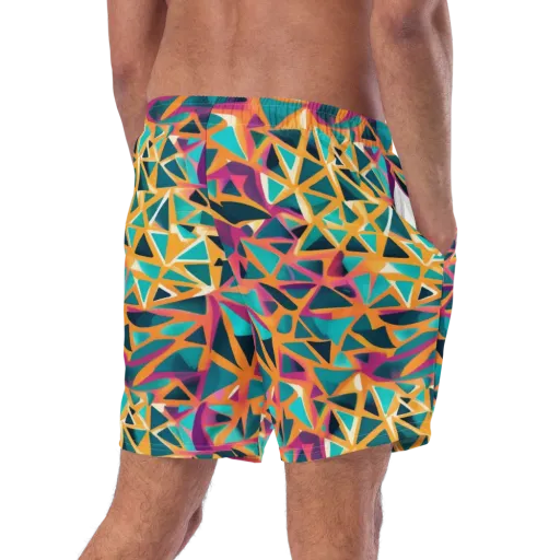 Magma Matrix on a Swim Trunks