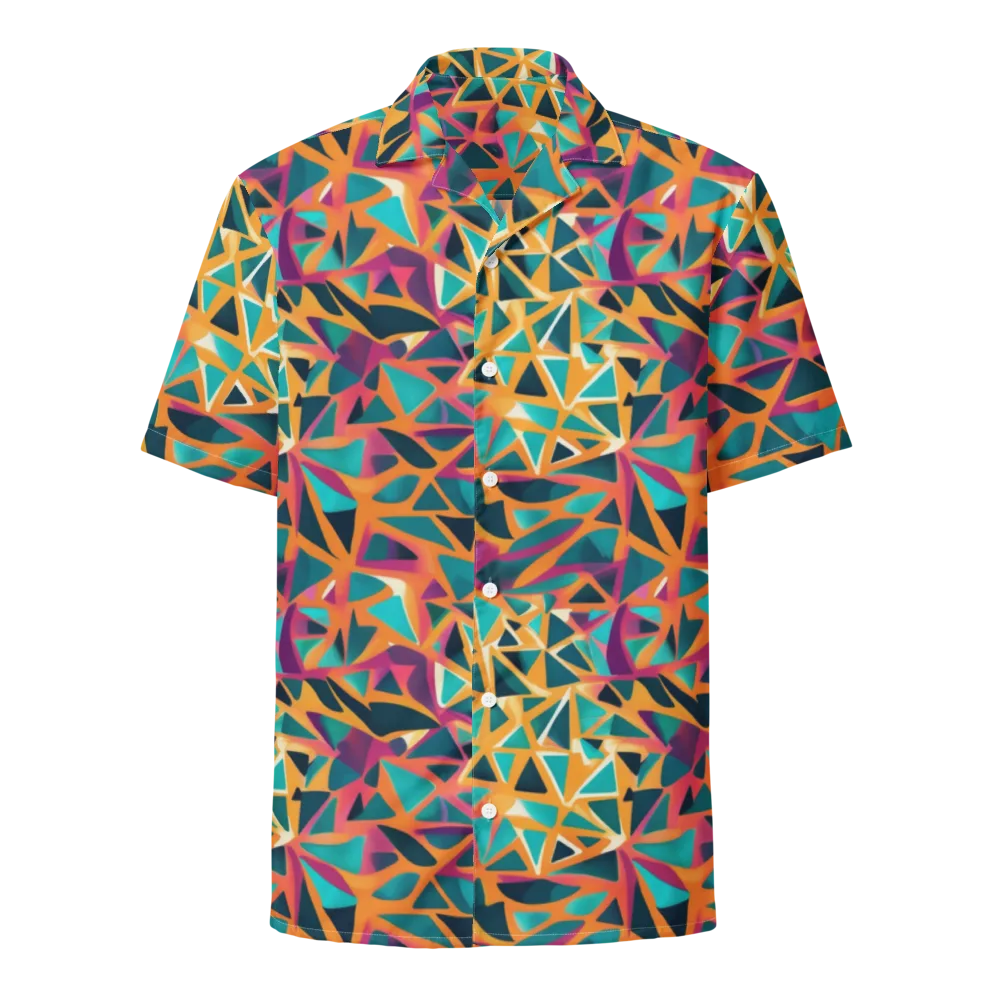 Magma Matrix on Button Shirt — Front