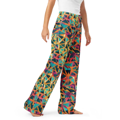 Magma Matrix on a Women's Pajama Pants