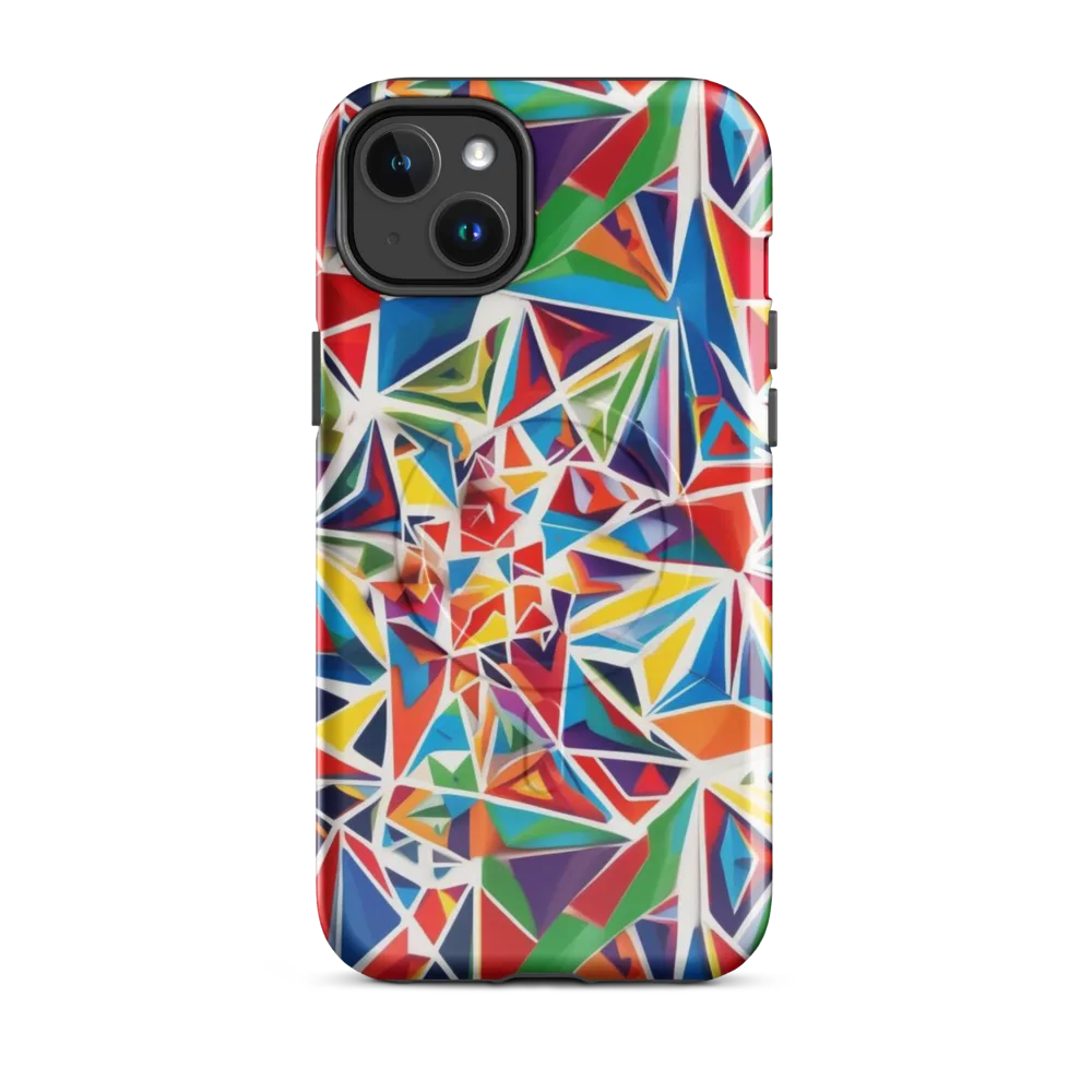 Facet Frenzy on MagSafe Tough Case for iPhone® — Front