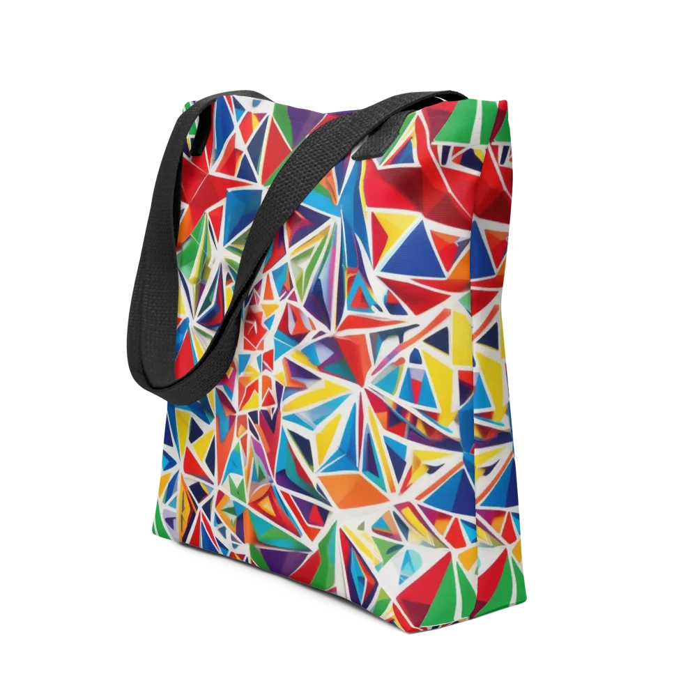 Facet Frenzy on Tote Bag — Front