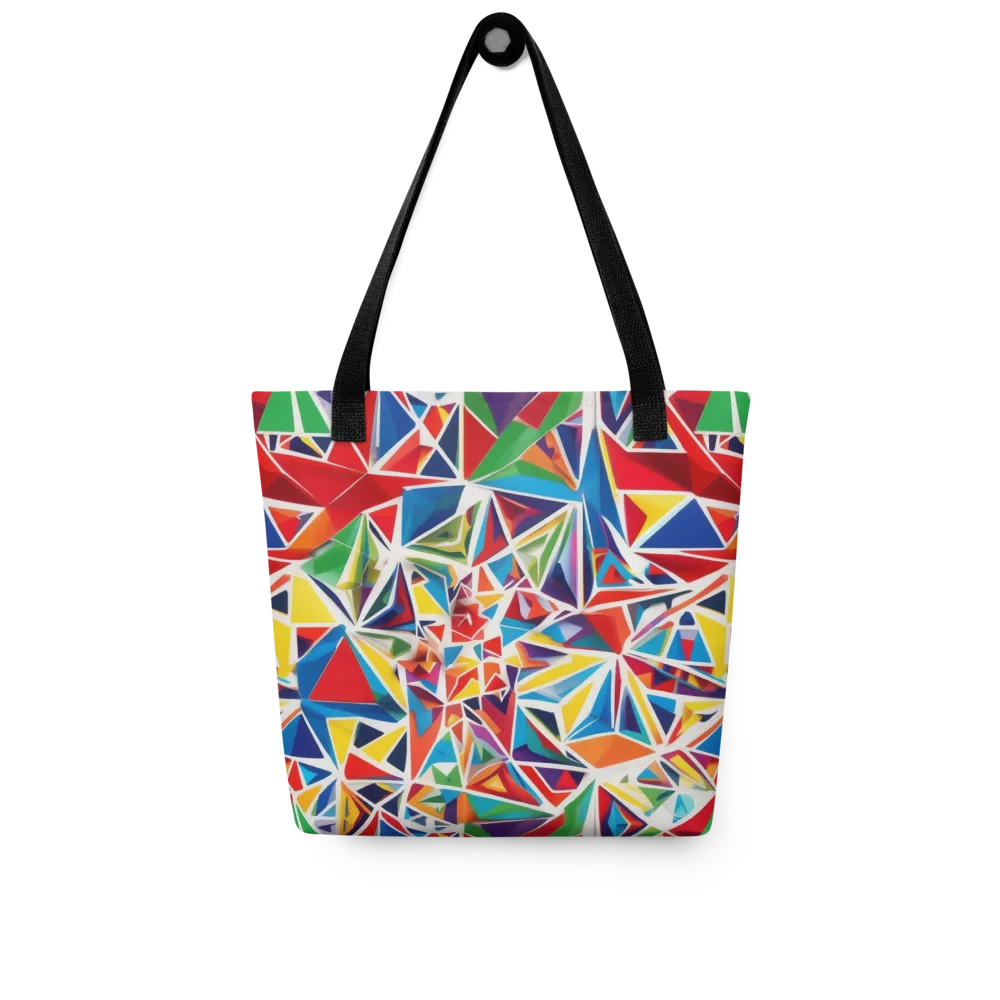 Facet Frenzy on Tote Bag — Front