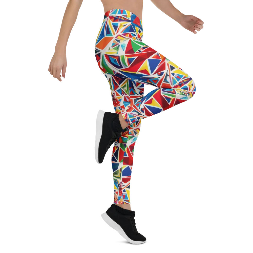 Facet Frenzy on Leggings — Right