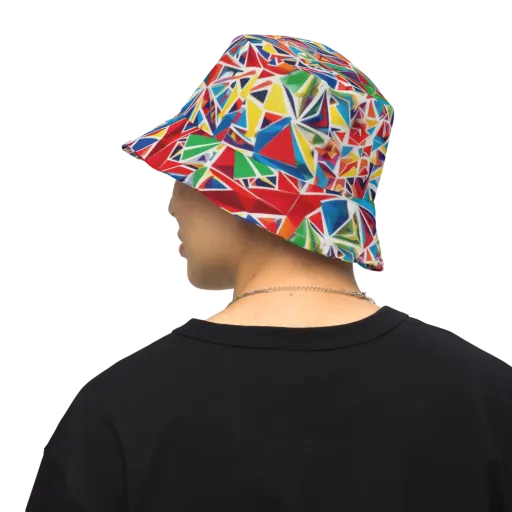 Facet Frenzy on a Reversible Bucket Hat