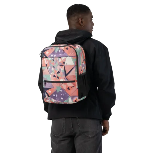 Coral Prism on a Utility Backpack