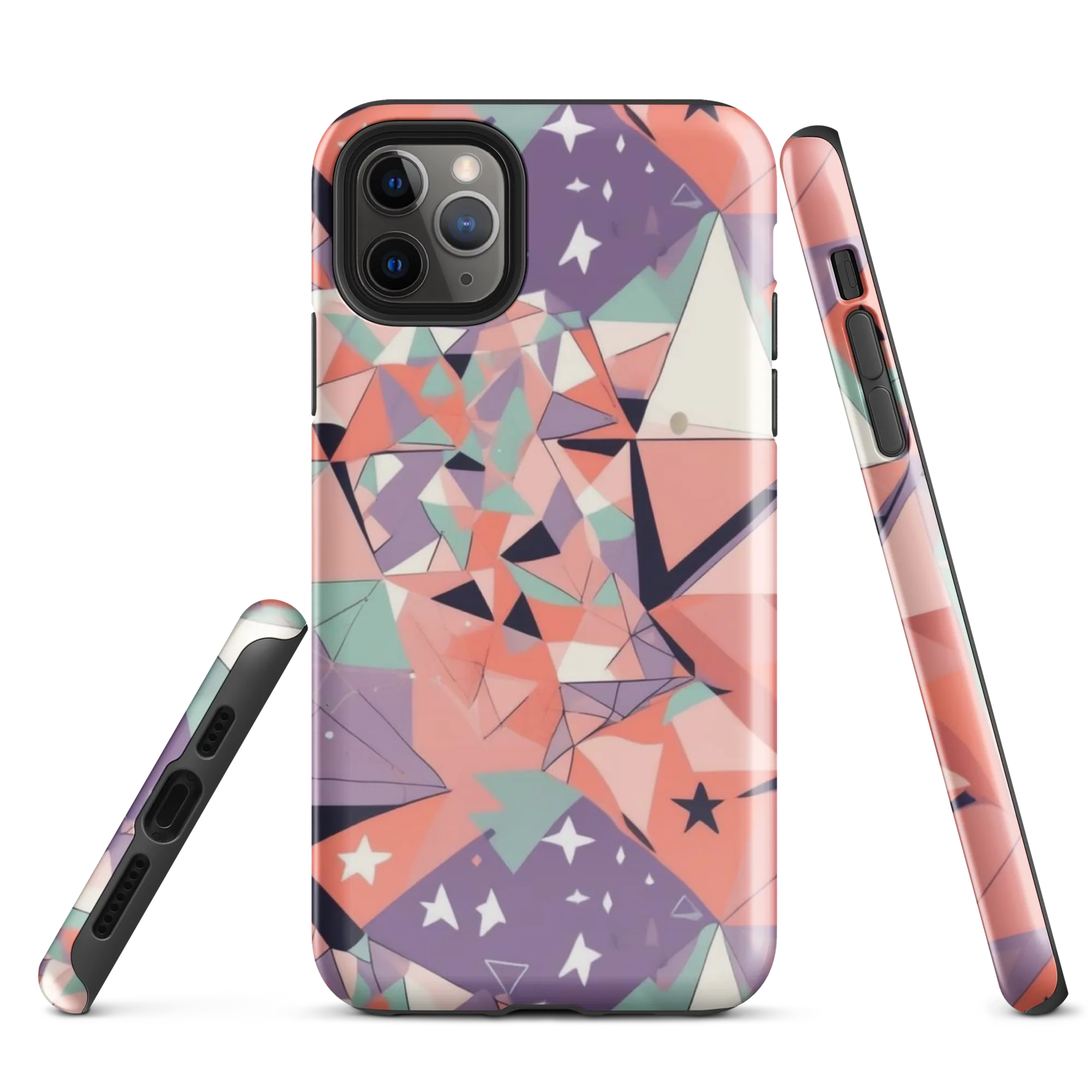 Coral Prism on Tough Case for iPhone® — Front