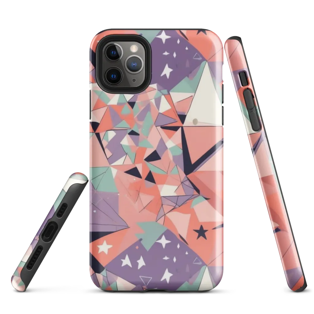 Coral Prism on Tough Case for iPhone® — Front