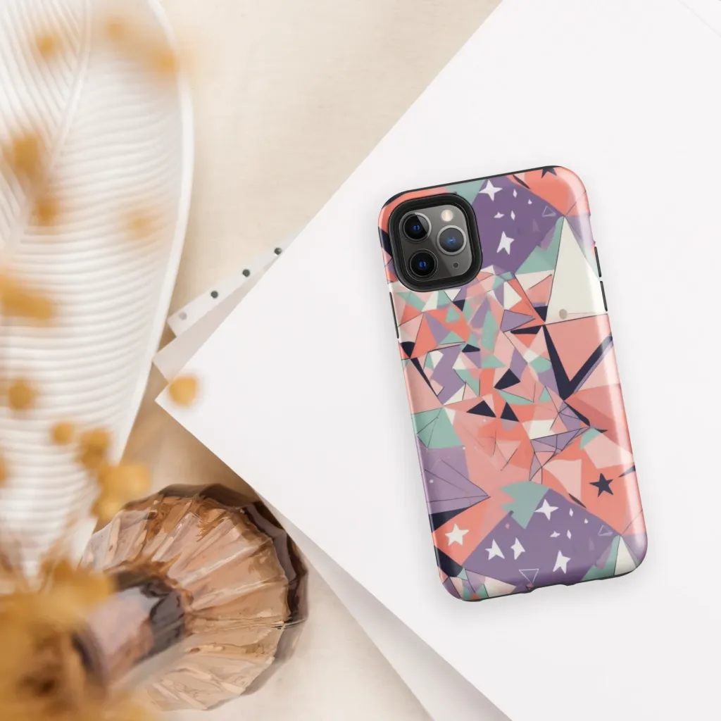 Coral Prism on Tough Case for iPhone® — Front