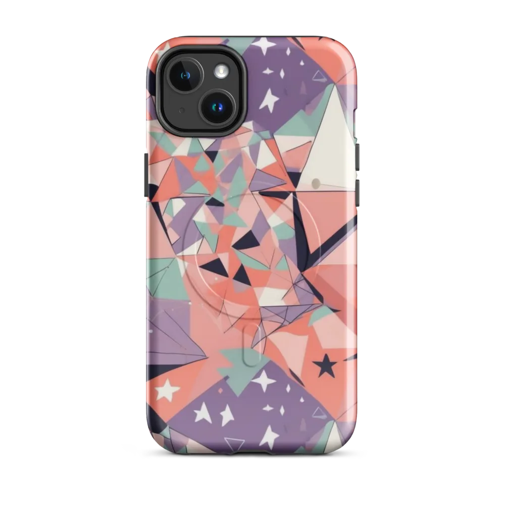 Coral Prism on MagSafe Tough Case for iPhone® — Front