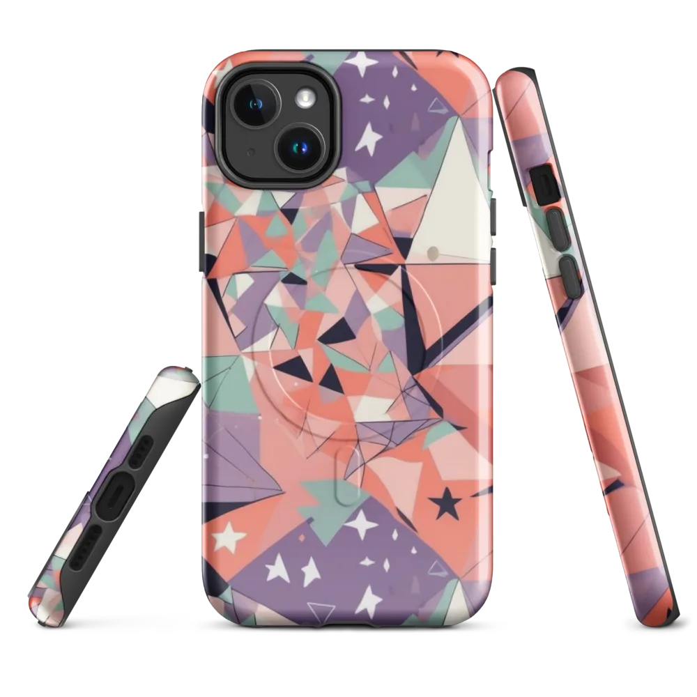 Coral Prism on MagSafe Tough Case for iPhone® — Front