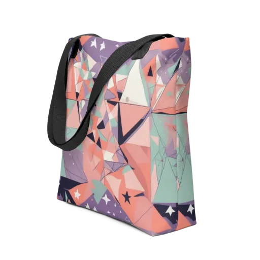 Coral Prism on a Tote Bag