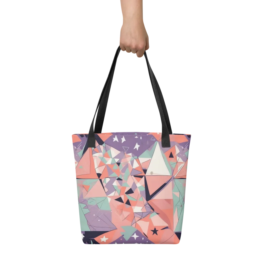 Coral Prism on Tote Bag — Front