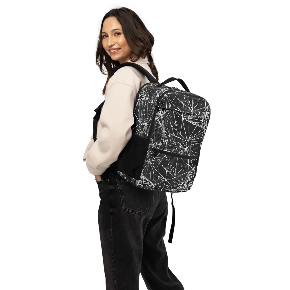 Blackstar Network on Utility Backpack — Back