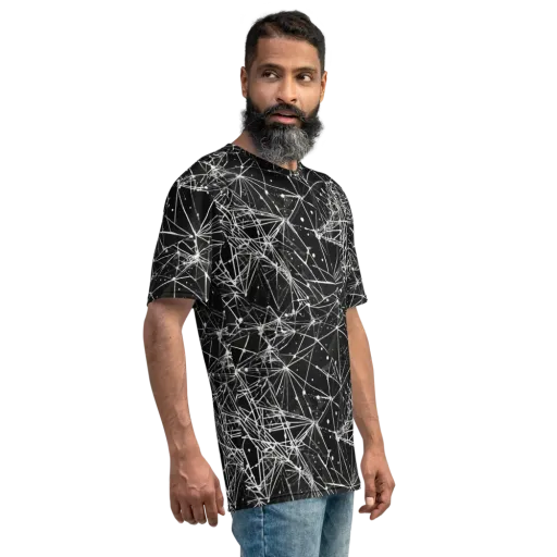 Blackstar Network on a Men's Crew Neck T-Shirt
