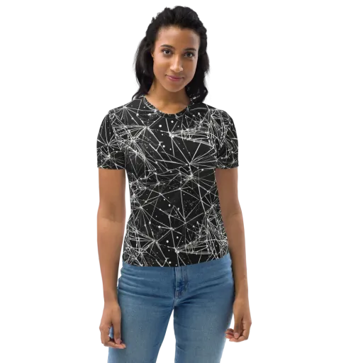 Blackstar Network on a Women's Crew Neck T-Shirt