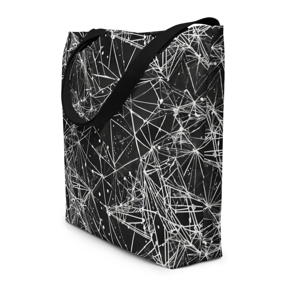 Blackstar Network on Large Tote Bag W/ Pocket — Front