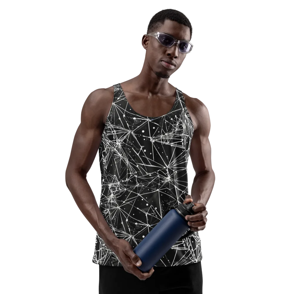 Blackstar Network on Men's Tank Top — Front