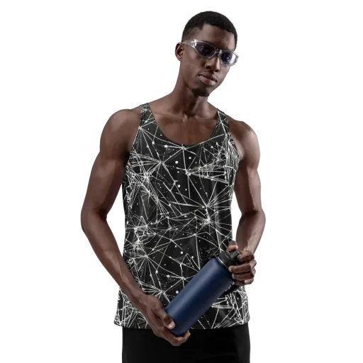 Blackstar Network on a Men's Tank Top