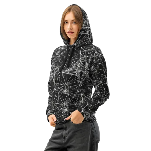 Blackstar Network on a Cotton Hoodie