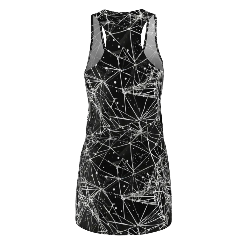 Blackstar Network on Racerback Dress — Back