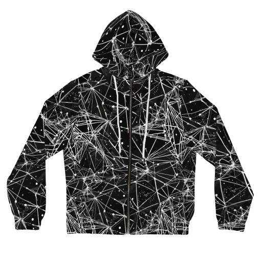 Blackstar Network on a Women's Full-Zip Hoodie