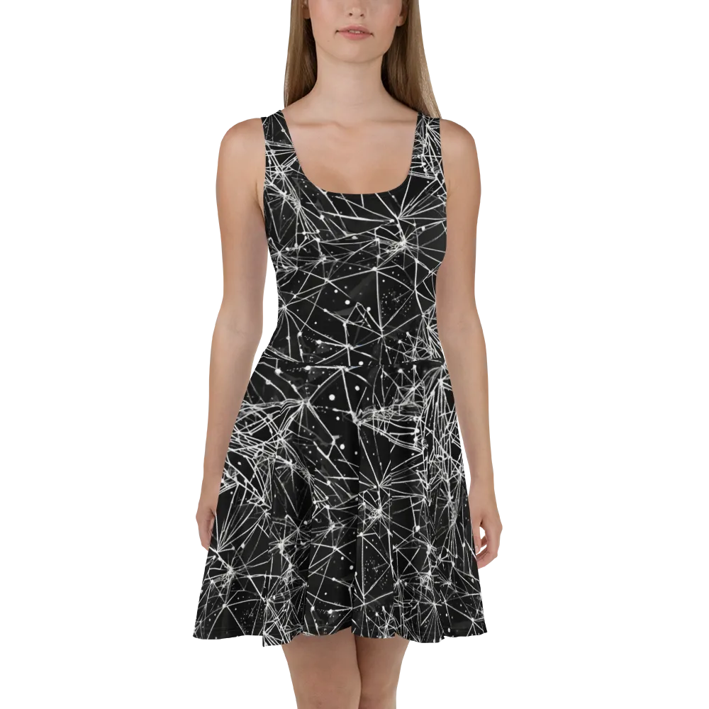 Blackstar Network on Skater Dress — Front