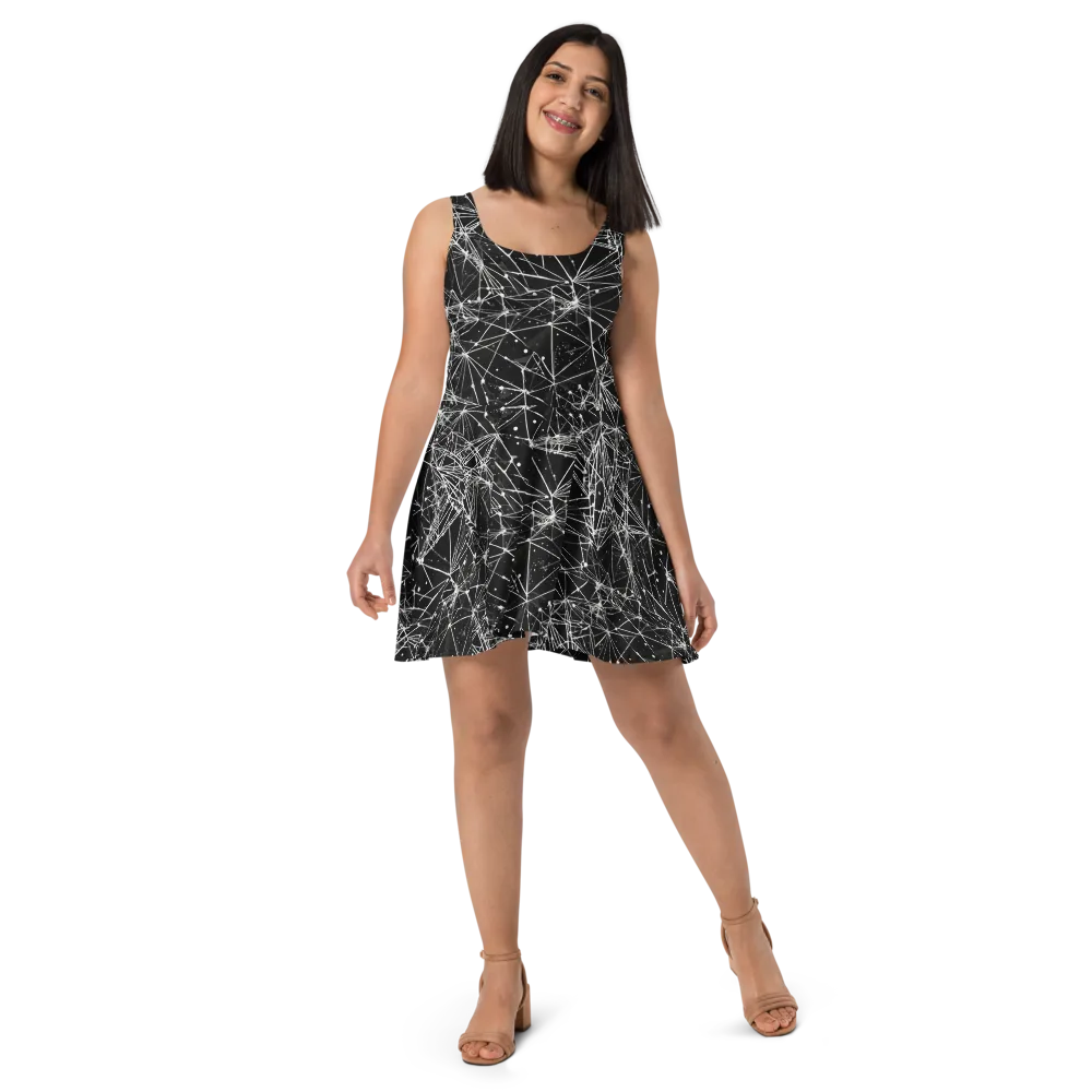 Blackstar Network on Skater Dress — Front