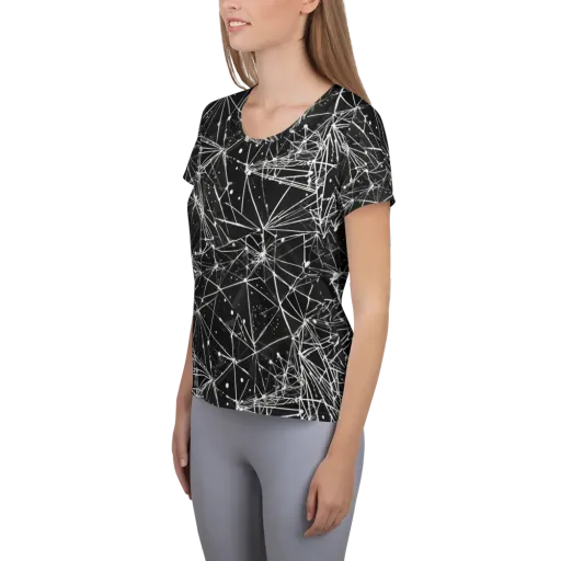 Blackstar Network on a Women's Athletic T-Shirt