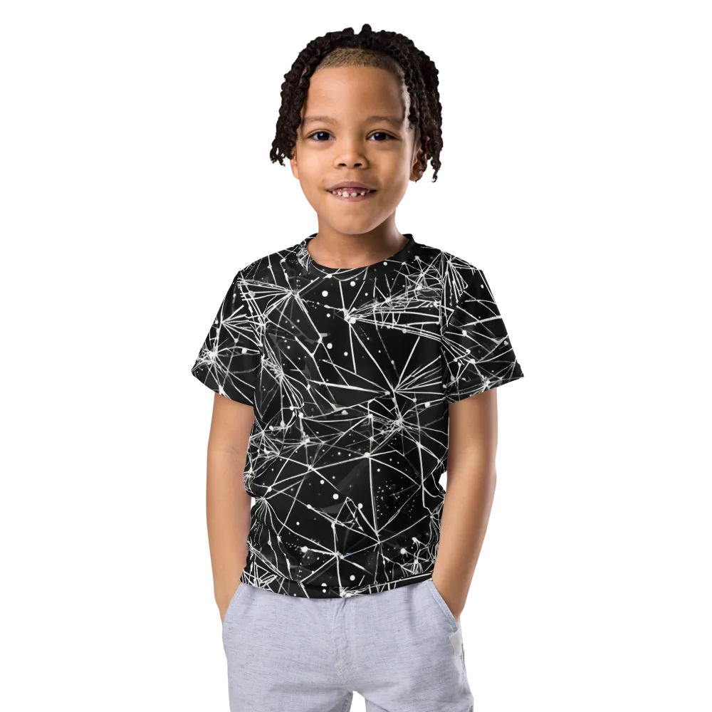 Blackstar Network on Kids Crew Neck T-Shirt — Front