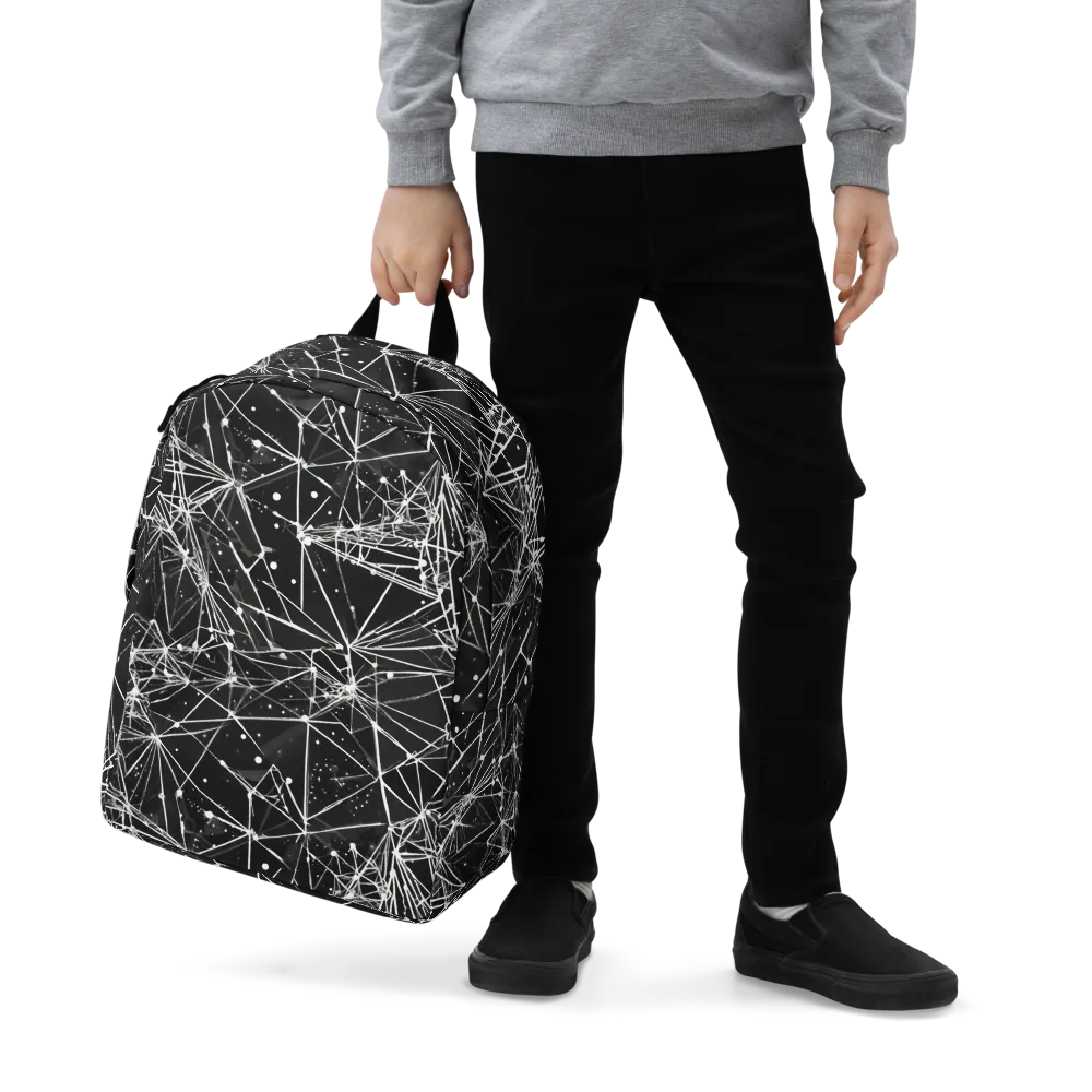 Blackstar Network on Minimalist Backpack — Zoomed-in